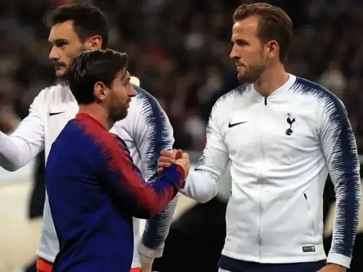 kane y messi