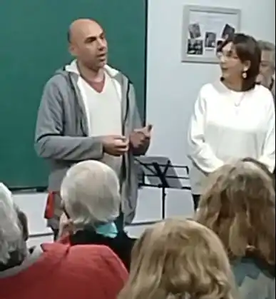 Acto de para nominar al SUM de la Dirección de Educación