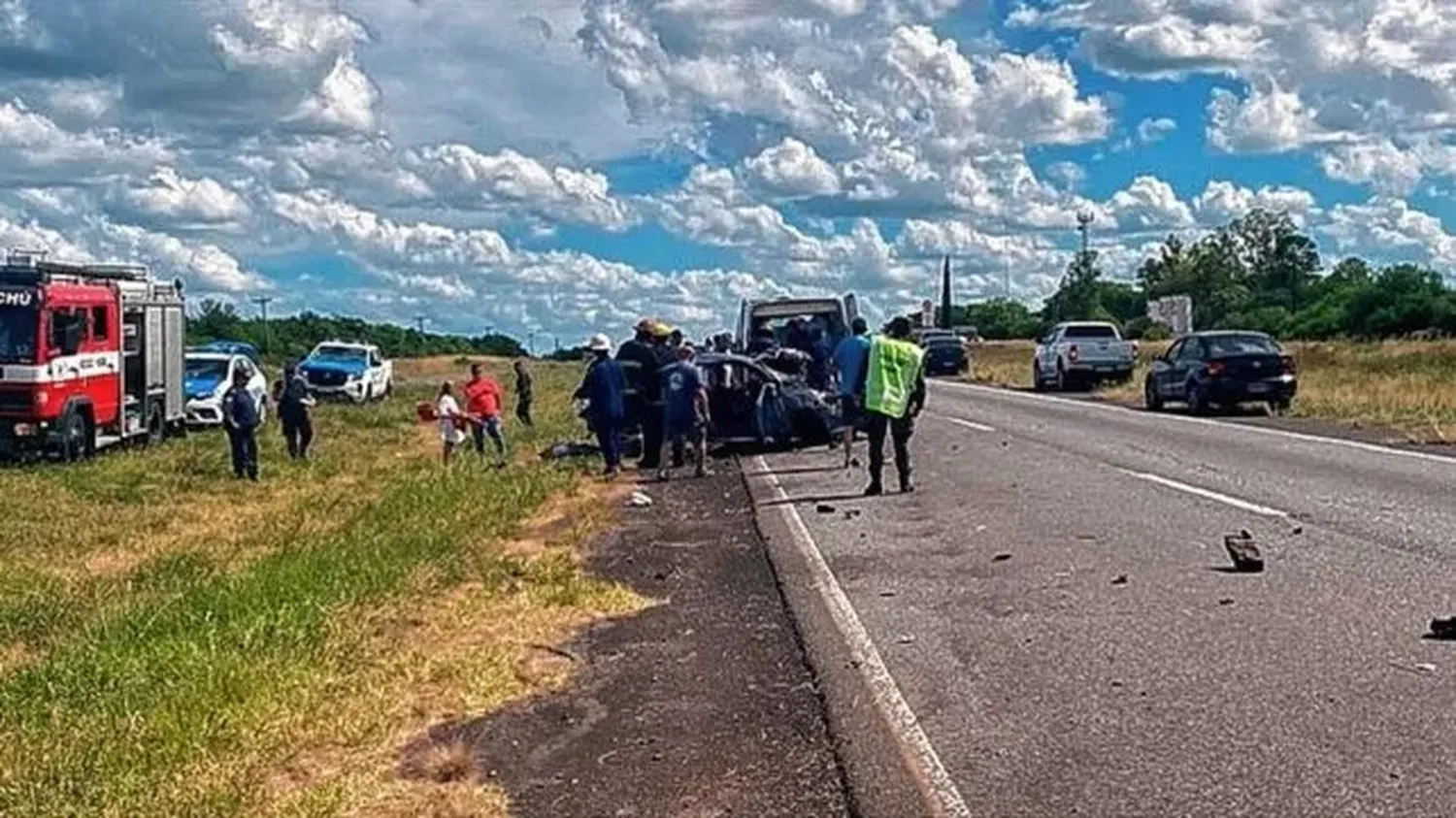 Ruta 14: identificaron a la persona que murió en un vuelco