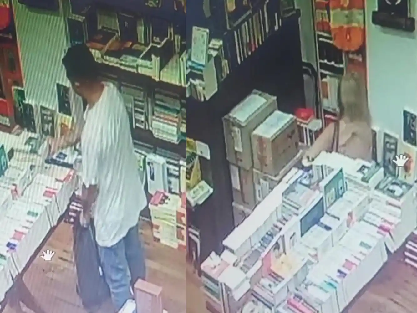 En poco más de media hora se llevaron alrededor de 40 libros.