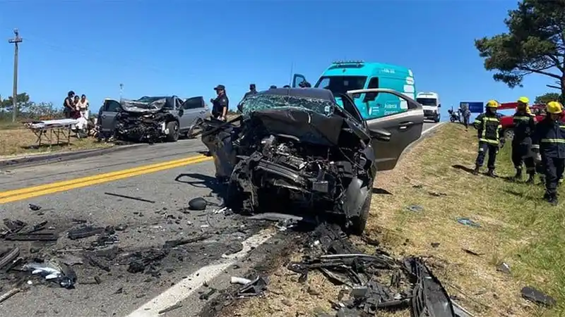 Siniestro fatal en Uruguay: hallaron cocaína rosa en uno de los autos involucrados