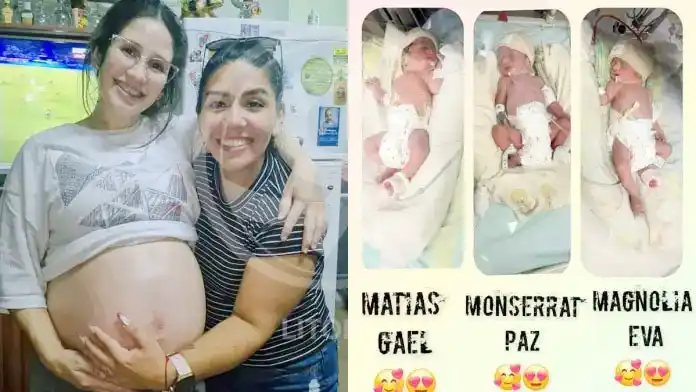 Nacieron trillizos en el Hospital Masvernat, la mamá es oriunda de Feliciano
