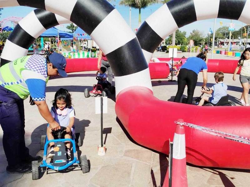 Día Nacional de la Seguridad Vial: realizaron 
actividades con jardines de infantes