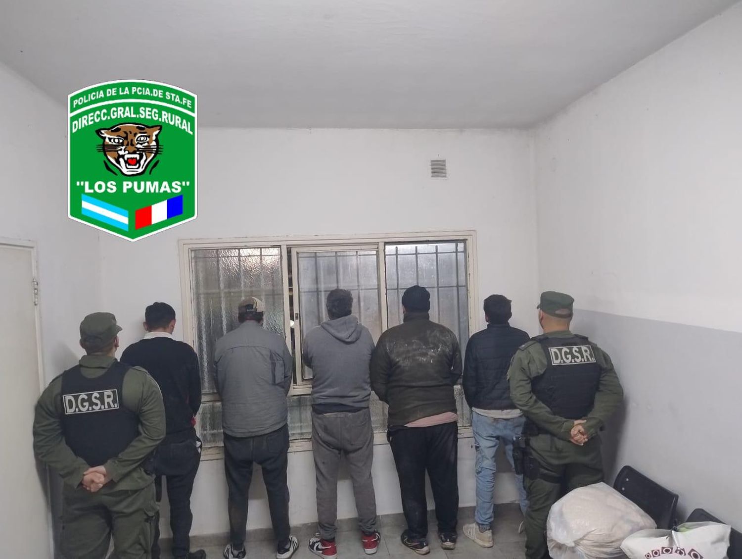 Detenidos abigeato Santa Isabel.