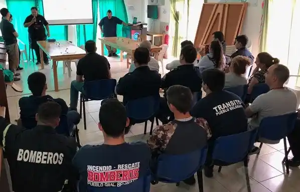 Se dictó una capacitación de primeros auxilios y RCP