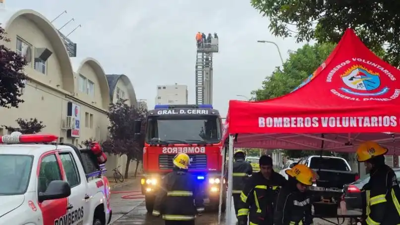 Incendio bahia blanca