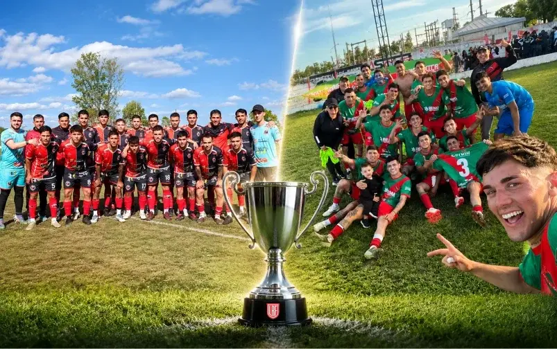 La Trucha FC y la Hidráulica van por el título de la Reválida en la Zona Sur, el miércoles a las 21 en Josefina. Foto:Palo y Gol