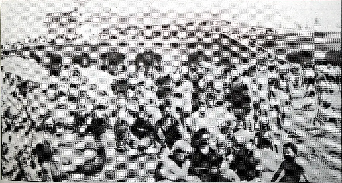 Viejos tiempos. En los 50 la Rambla estaba en pleno esplendor