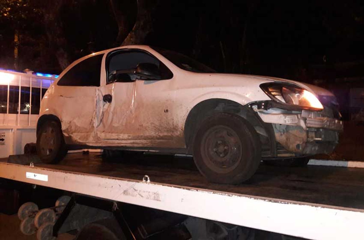 Conducía alcoholizado y despistó en la ruta 11