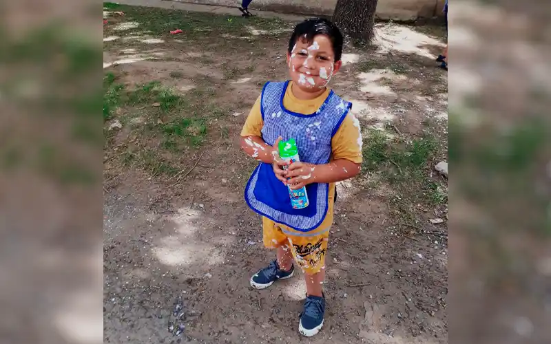 Bautista Ledesma, egresado del Jardín 903