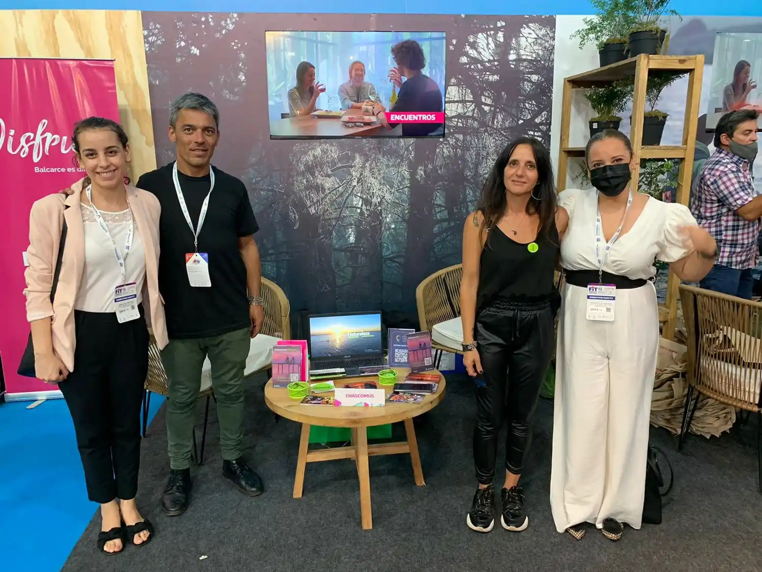 Se promocionan todos los atractivos y ofertas de Chascomús en la feria internacional de turismo