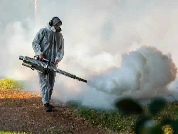 La Municipalidad continuará con los operativos de fumigación en plazas y espacios verdes
