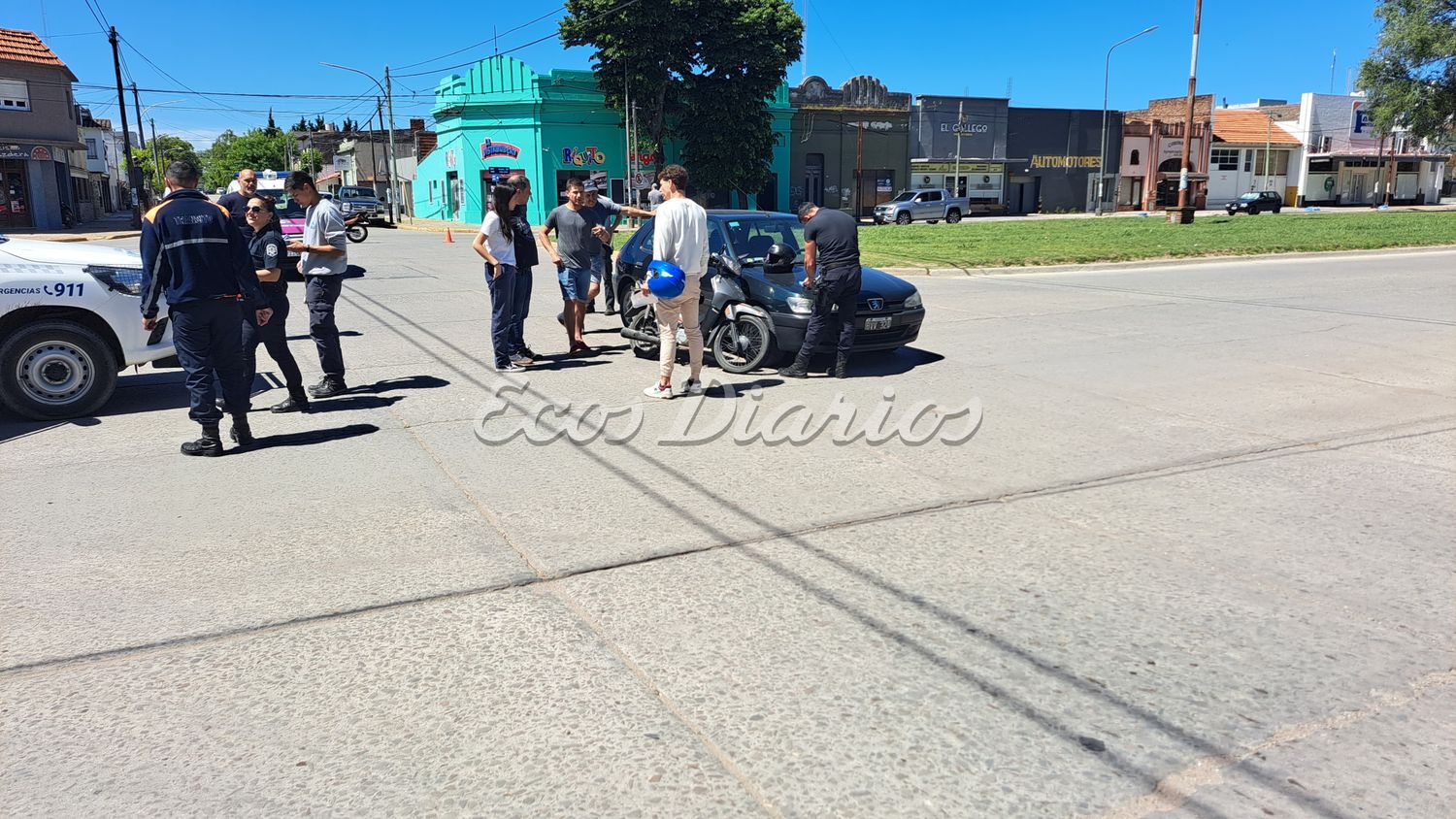 Accidente en 72 y 59