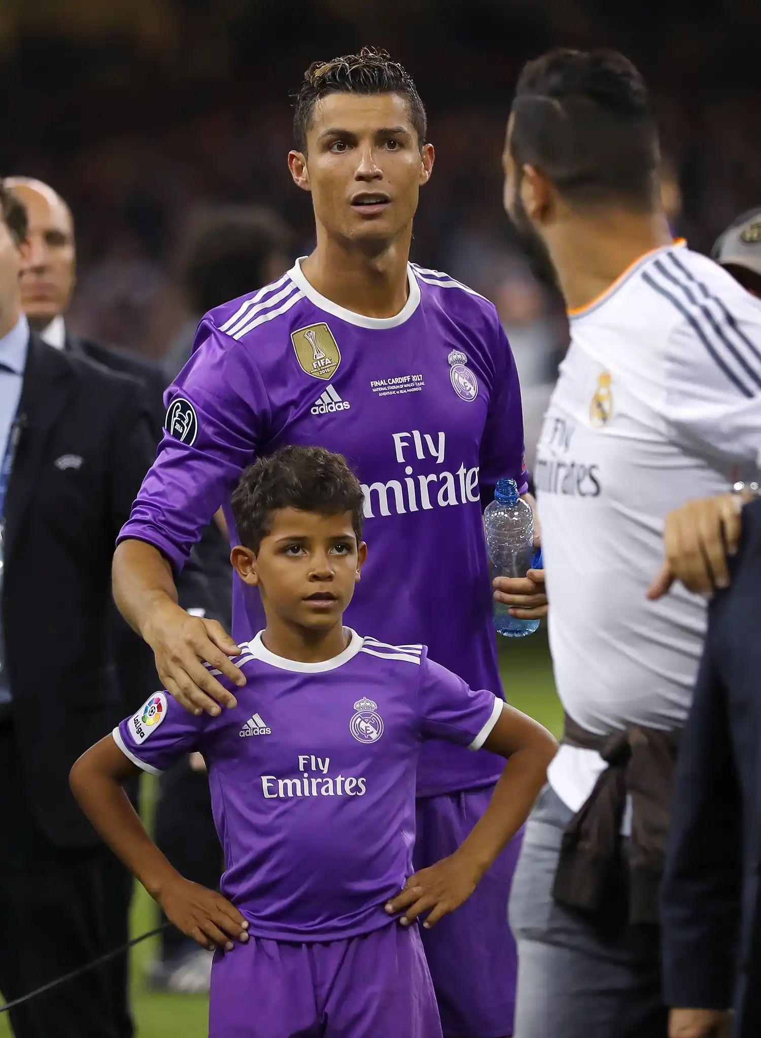 CR7 y su hijo