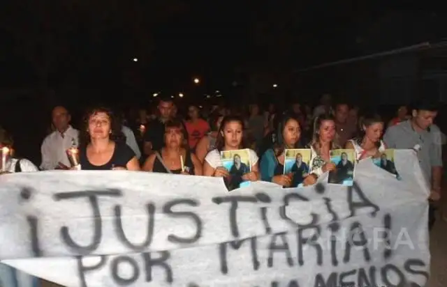 "Lo único que pedimos es justicia por María"
