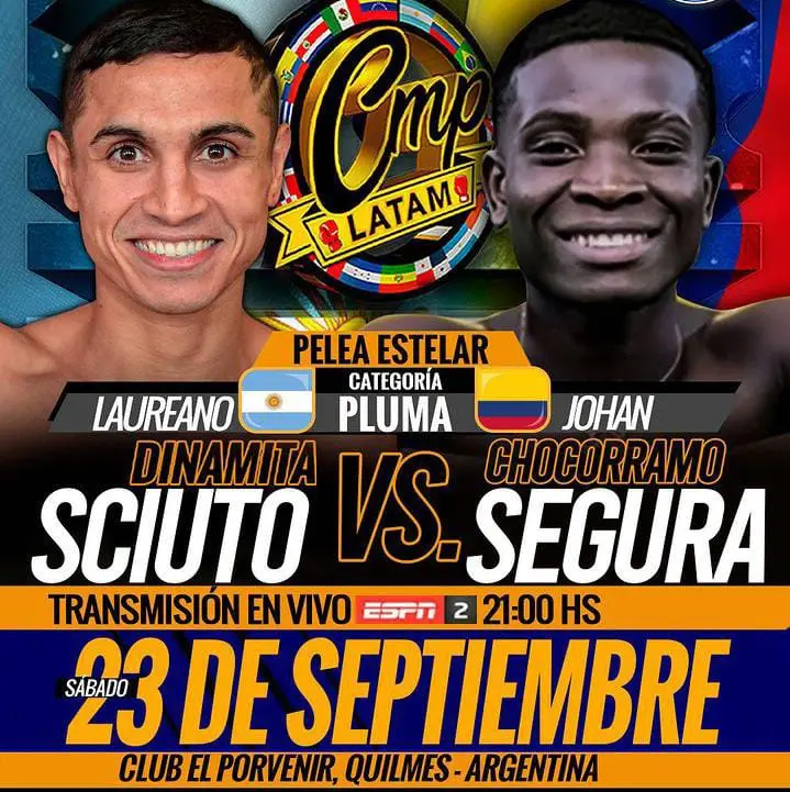 Boxeo: Laureano Ubiedo Sciuto vuelve a combatir