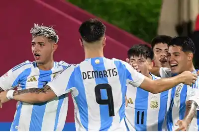 Argentina superó a Túnez por la minina y aseguró su pasaje a los 16avos de final del Mundial sub 17