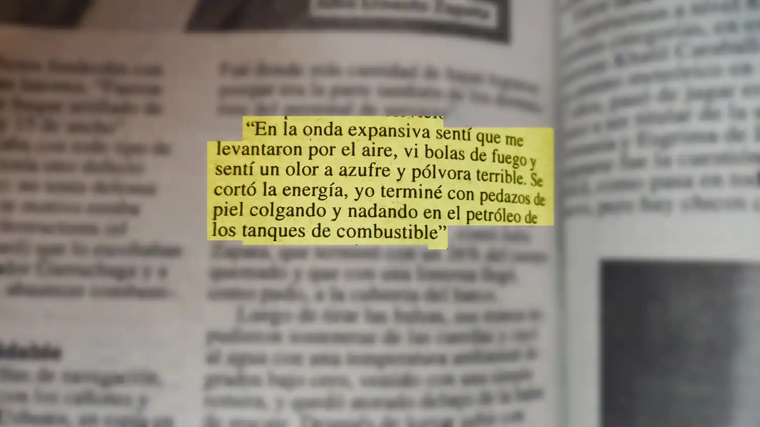 Fragmento de la nota a Julio Zapata (2016-Ecos Diarios)