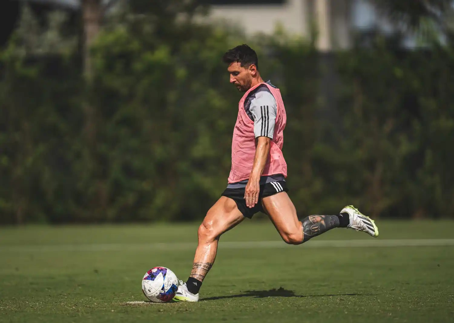 Messi sale nuevamente a la cancha con Inter Miami