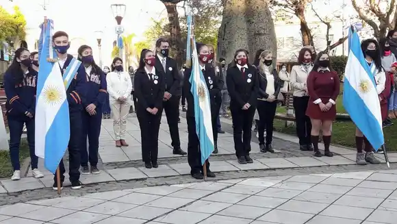 Acto en conmemoración del 205° aniversario de la Declaración de la Independencia Argentina