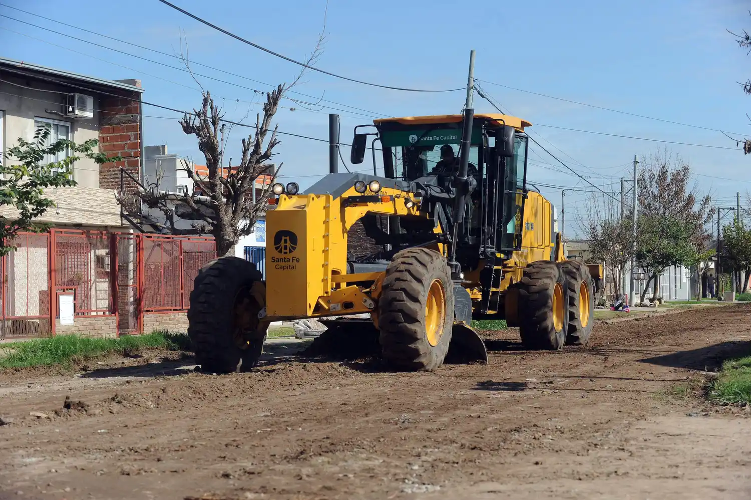 Avanzan las mejoras integrales en la vecinal 21 de Octubre de la ciudad de Santa Fe