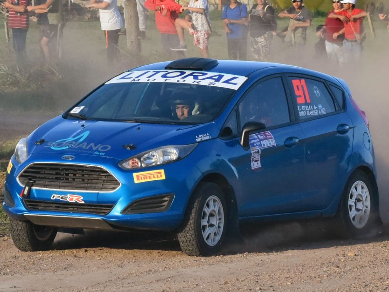 Cristian Delía, el piloto local de la Clase Nº9 (16v.), irá por el tricampeonato este año.