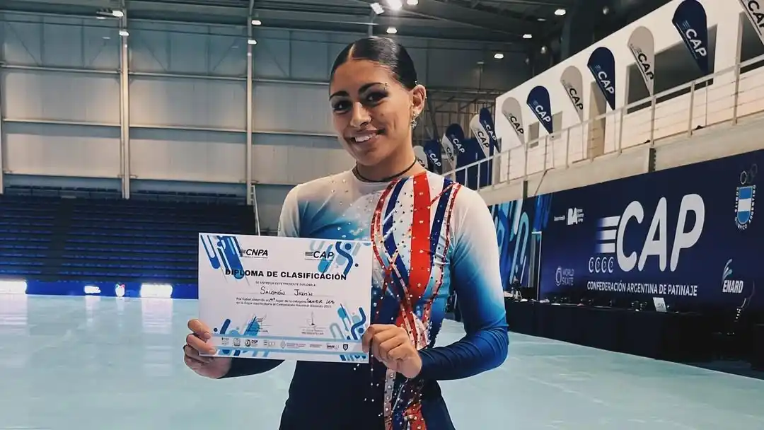 Jazmín Salomón se consagró campeona provincial de patín