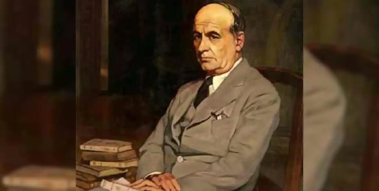Representación ilustrada de José Ortega y Gasset. Filósofo y ensayista español de renombre, fue el exponente principal de la teoría del perspectivismo y de la razón vital e histórica, líder del movimiento conocido como Novecentismo.