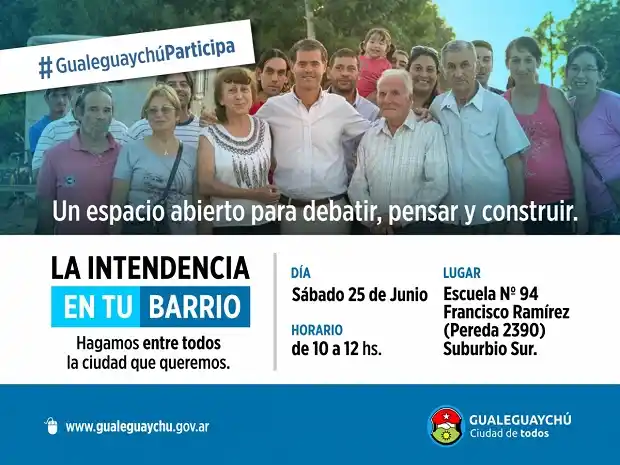 Segundo Encuentro de “La Intendencia en tu barrio” 