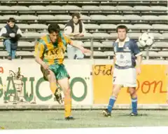 La descomunal patada de Camoranesi en un Alvarado-Aldosivi