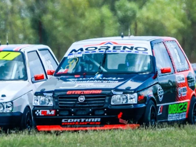 Joaquín Cortina se impuso en al Clase 1 en el autódromo «Roberto Mouras» de La Plata. Foto:CAMPEONES