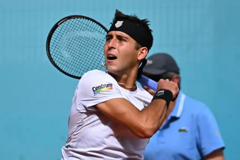 Tomás Etcheverry avanzó a la segunda ronda en el Masters 1000 de Madrid