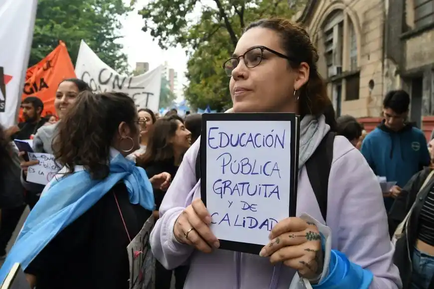 La marcha del 23 de abril de 2024 marcó un hito. Crédito: Manuel Fabatía