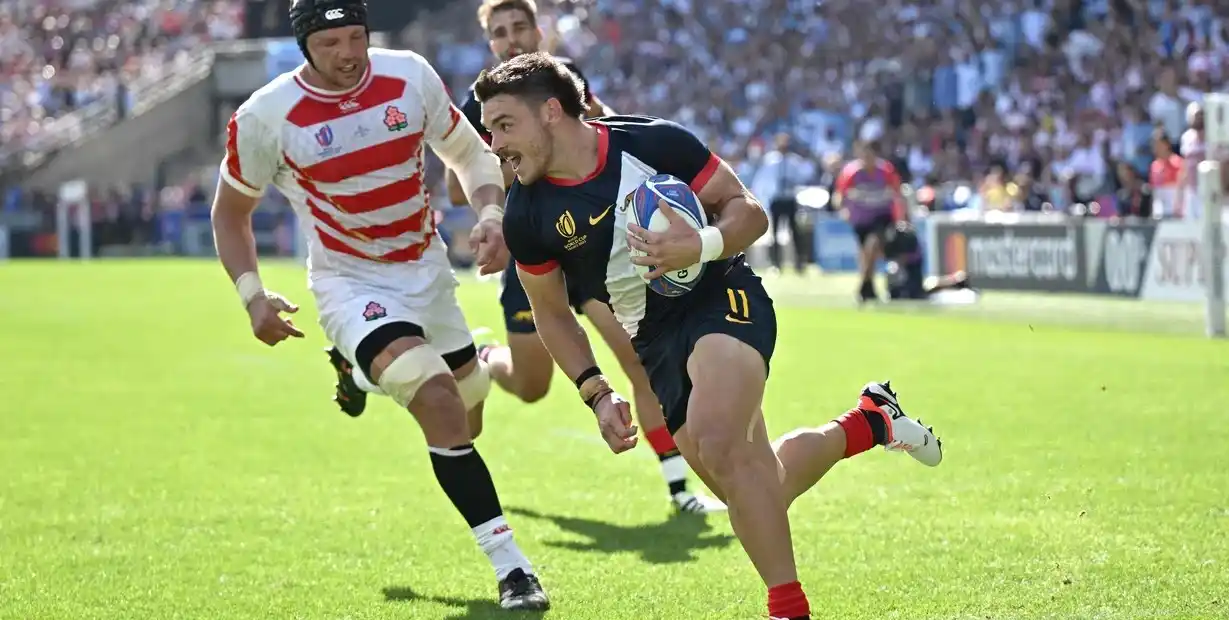 Los Pumas le ganaron una batalla durísima a Japón y se metieron en los cuartos de final