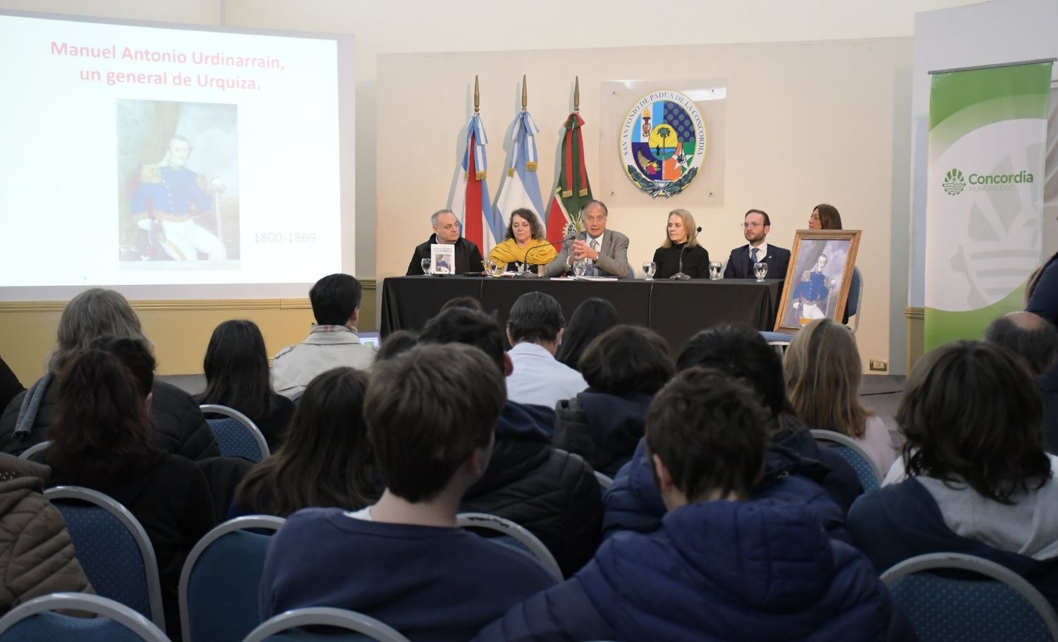 Presentaron en Concordia el libro “Manuel Antonio Urdinarrain, un general de Urquiza”