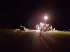 Trágico accidente camino al puerto