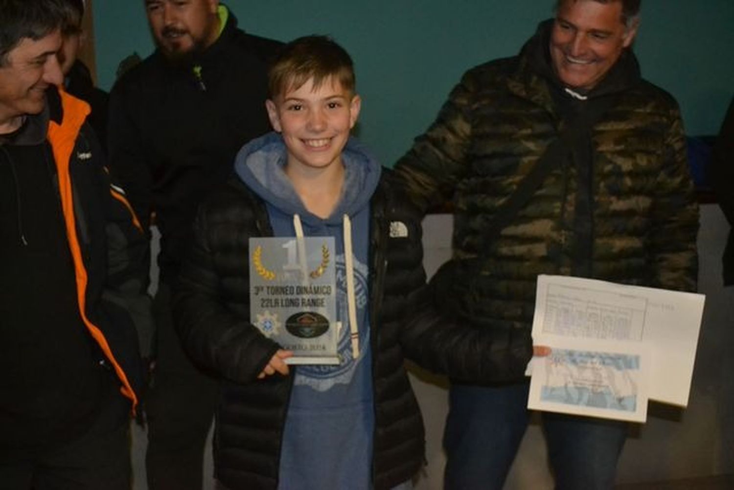 Felicidad de Thor Esbensen que se impuso en la tabla Junior