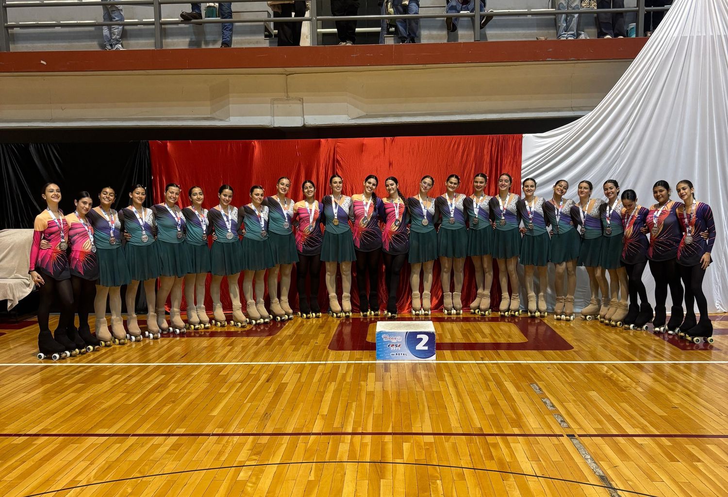 Categoría Senior, campeonas en Precisión y subcampeonas en Show. Foto: Gentileza.
