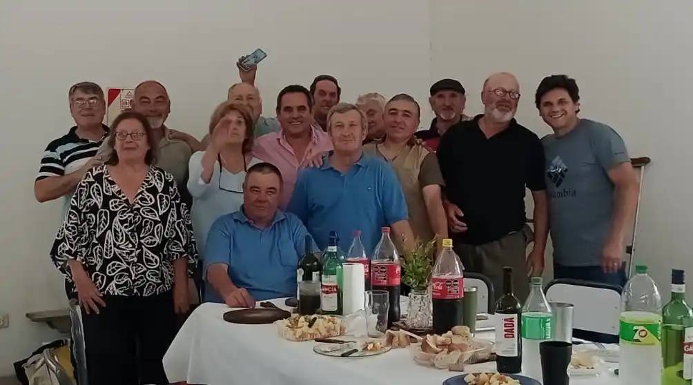 Reencuentro de parte del personal el pasado 1º de noviembre pasado