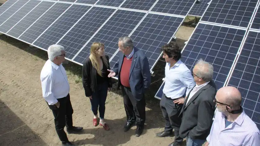 Recorrieron el parque de energía solar de Tandil