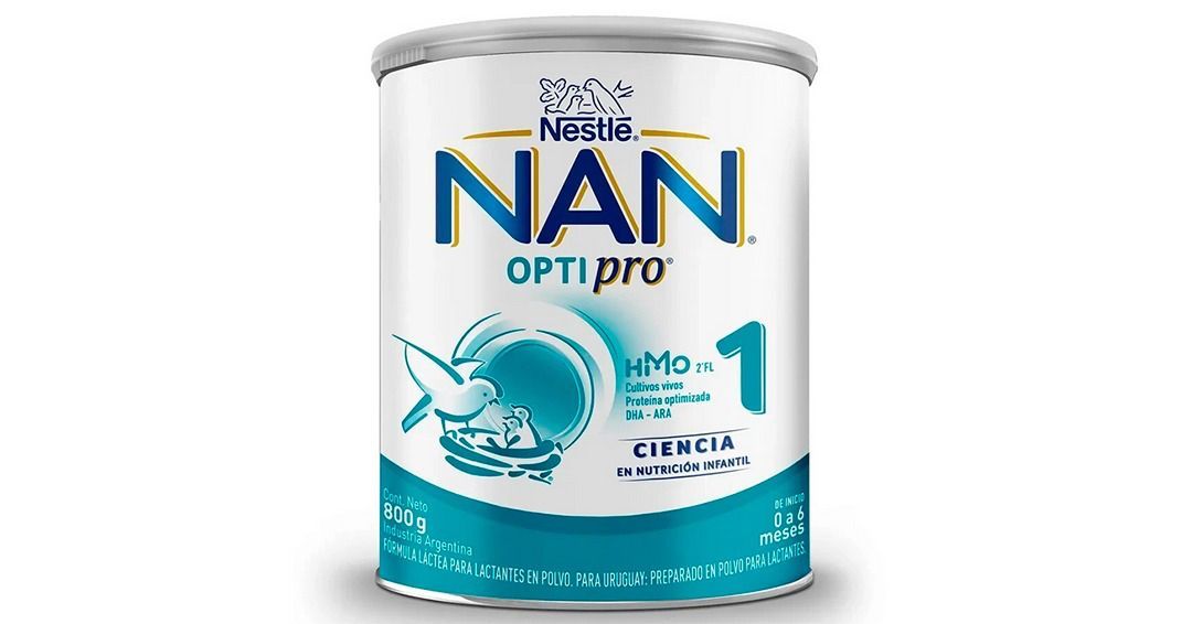 Alerta en productos de fórmulas lácteas para lactantes