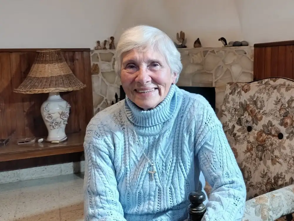 La Señorita Lidia, una jardinera de vocación