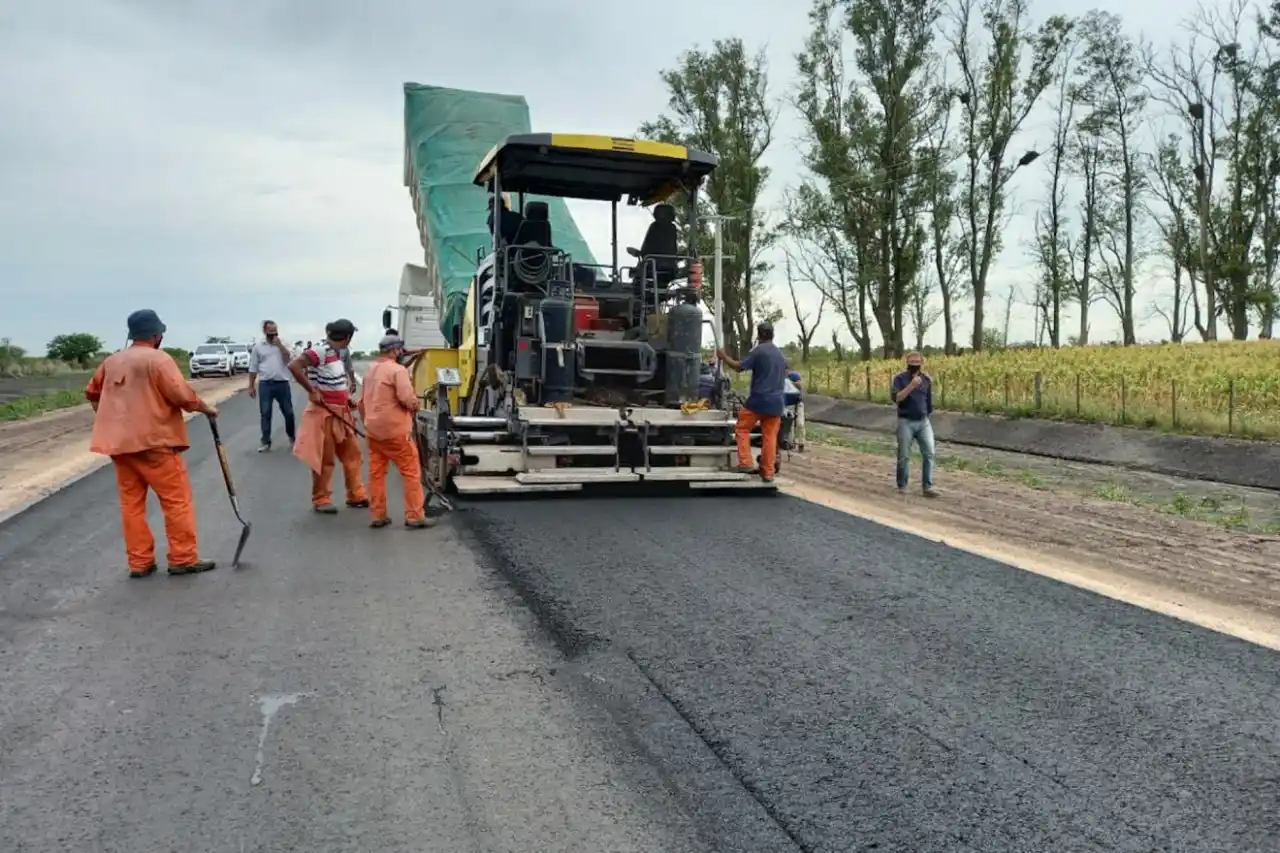 Destacaron el avance de la Ruta 51 en el departamento Gualeguaychú