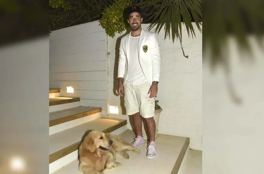 El particular look de los famosos en el cumpleaños de Nacho Viale