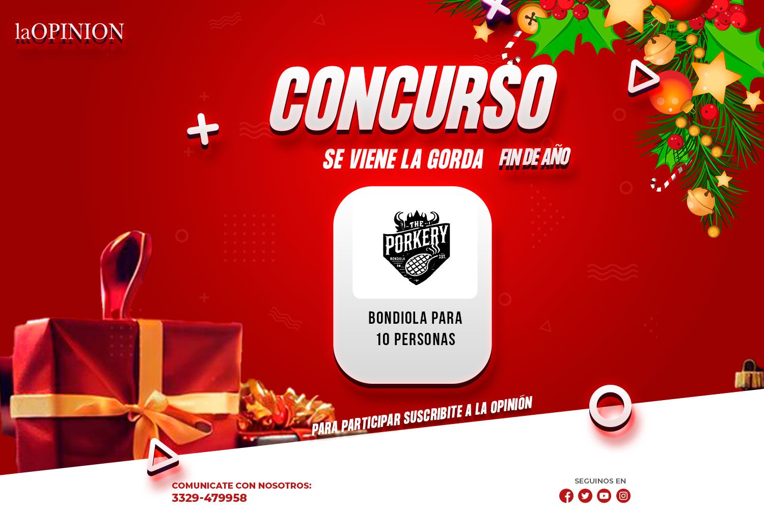 The Porkery está en La Gorda de Fin de Año. ¡Participá!