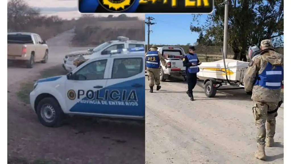 Operativo policial esclarece robos en zona rural de Diamante