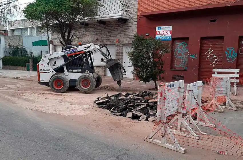Emvial avanza con obras en distintos puntos de la ciudad