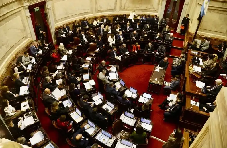 Entre otros proyectos, ayer el Senado trató los pliegos judiciales.