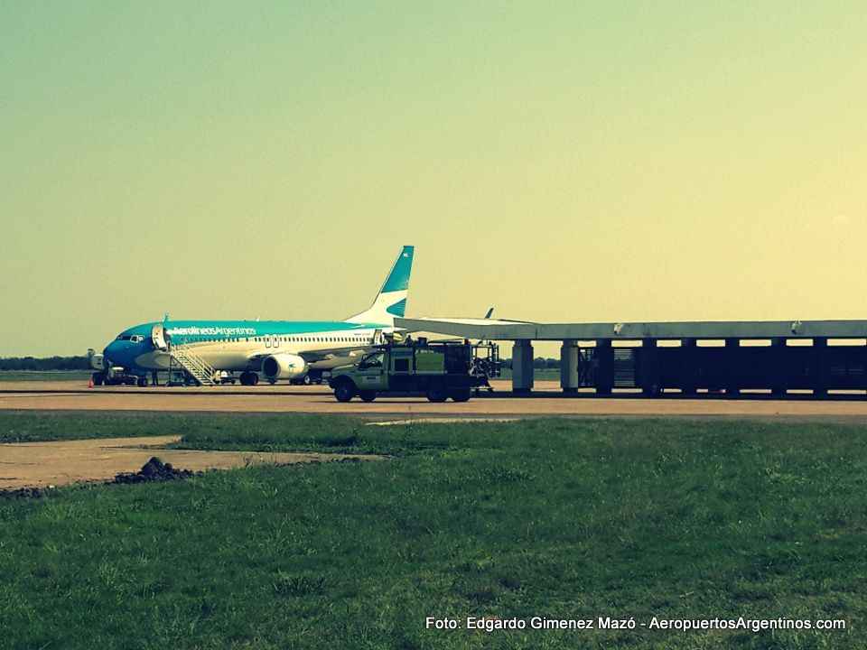 Postales del aeropuerto de Resistencia un martes a la siesta
