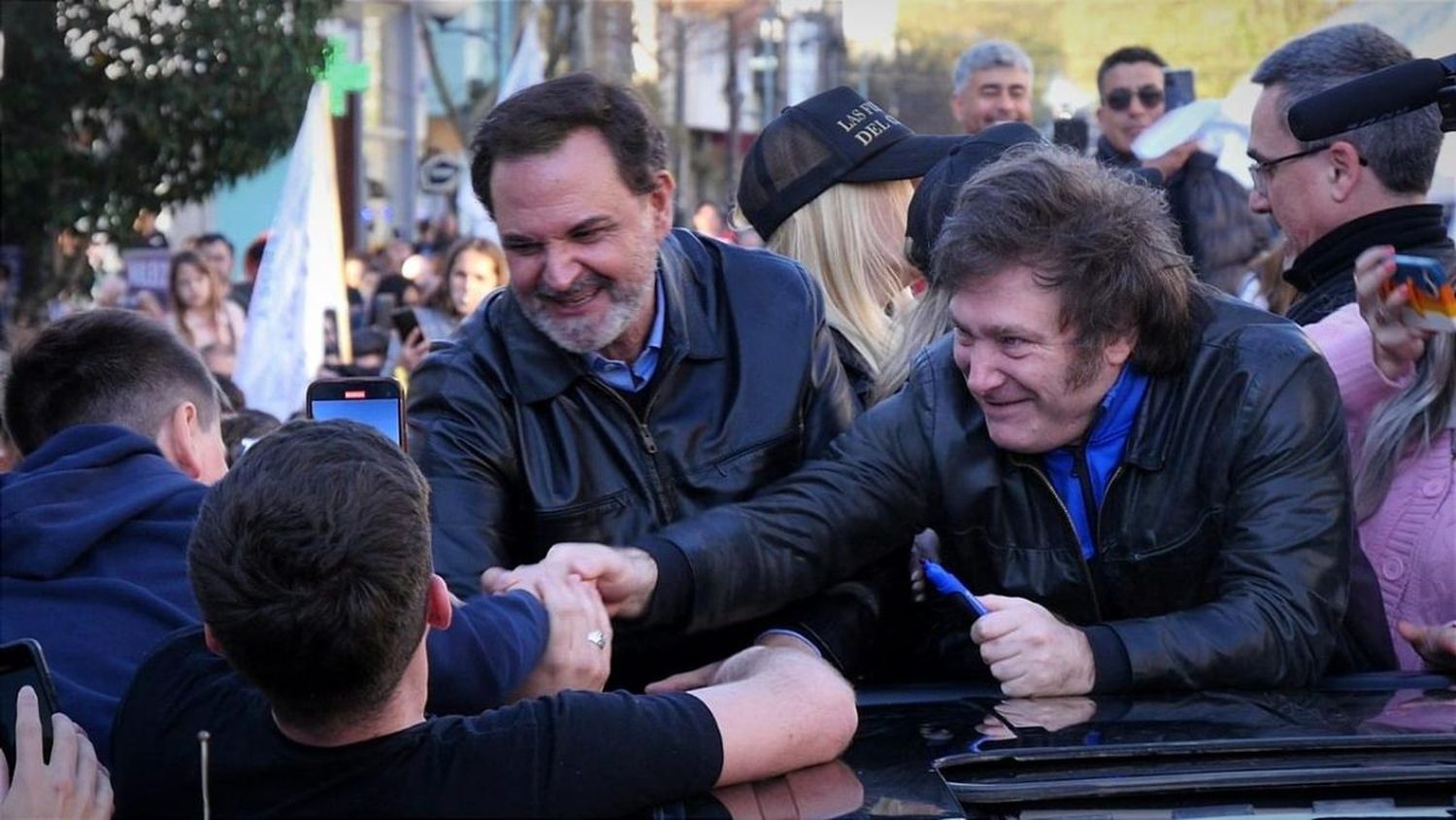 Demaio junto a Milei en Mar del Plata.
